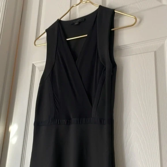 All Saints Echo dress black mini sexy comfy lbd mini - Picture 13 of 13